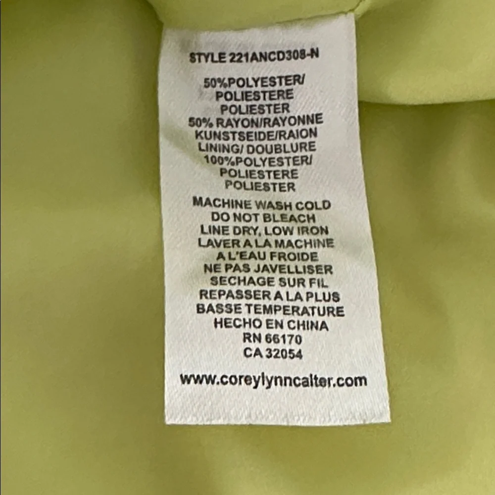 Anthropologie Corey Lynn Calter Mariah Textured Mini Dress Size Medium Coastal - Picture 9 of 9